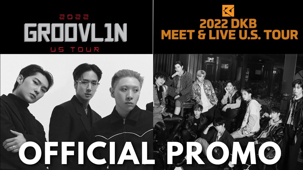 GROOVL1N (그루블린) & DKB (다크비) US Tour | Official Tour Promo
