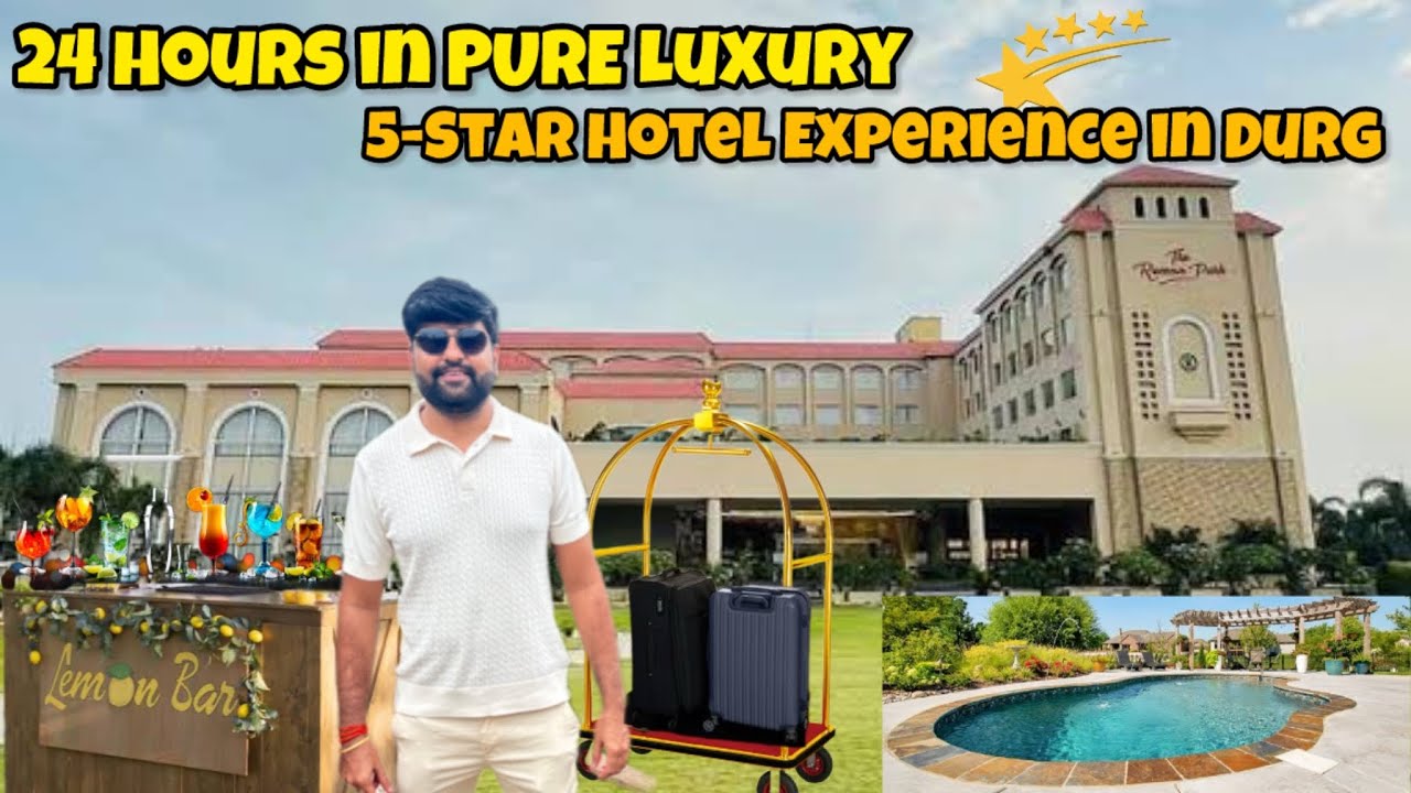 From Check- In to Chill : A Day in Durg’s Top 5-Star Hotel | The Roman Park Durg Experience #vlog