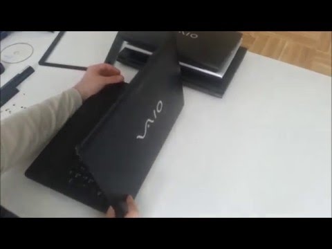 Sony Vaio VPCEJ -  How To Replace Laptop Screen