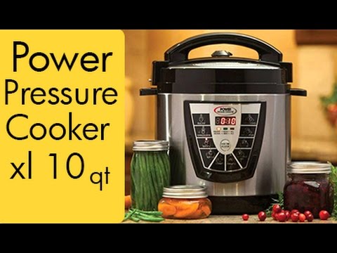 electric power pressure cooker xl 10 quart