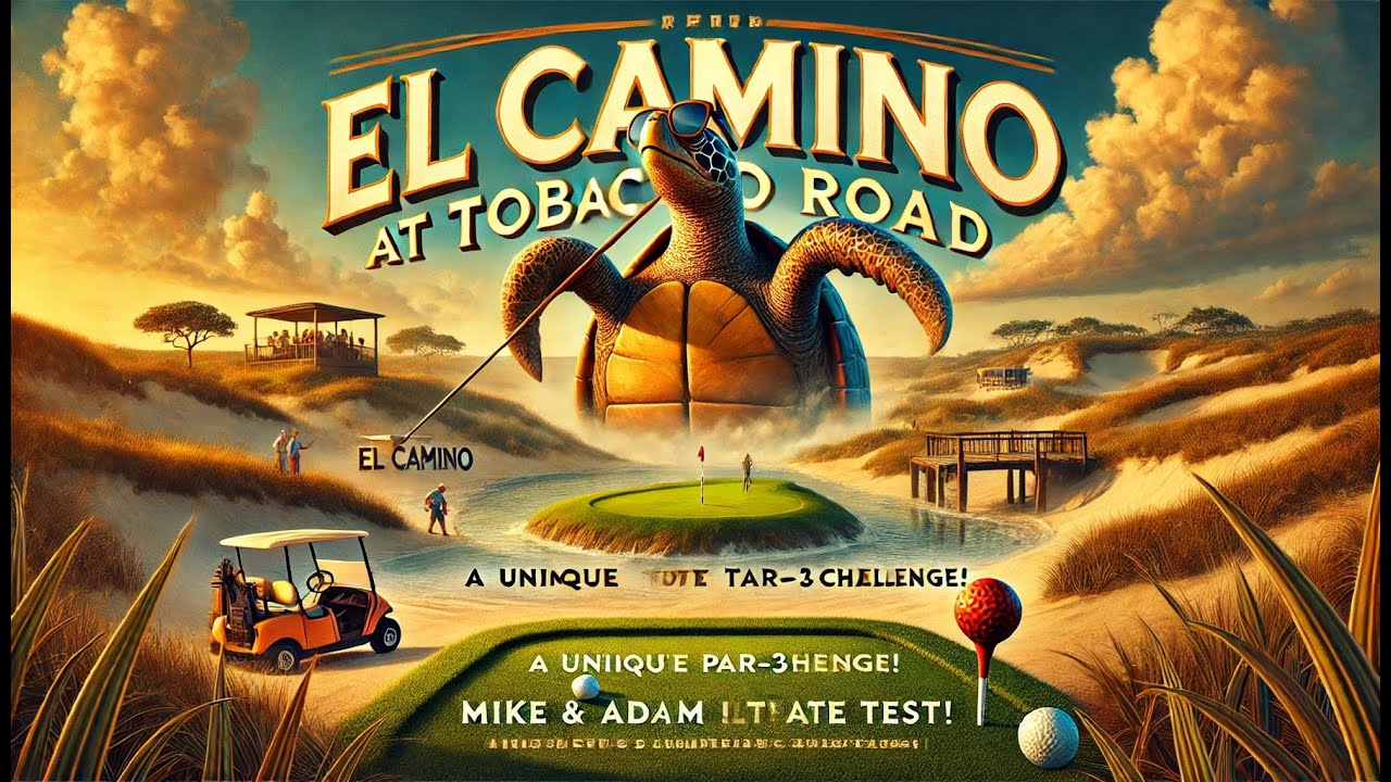 El Camino at Tobacco Road – The Ultimate Par-3 Challenge! 🏌️🐢🔥