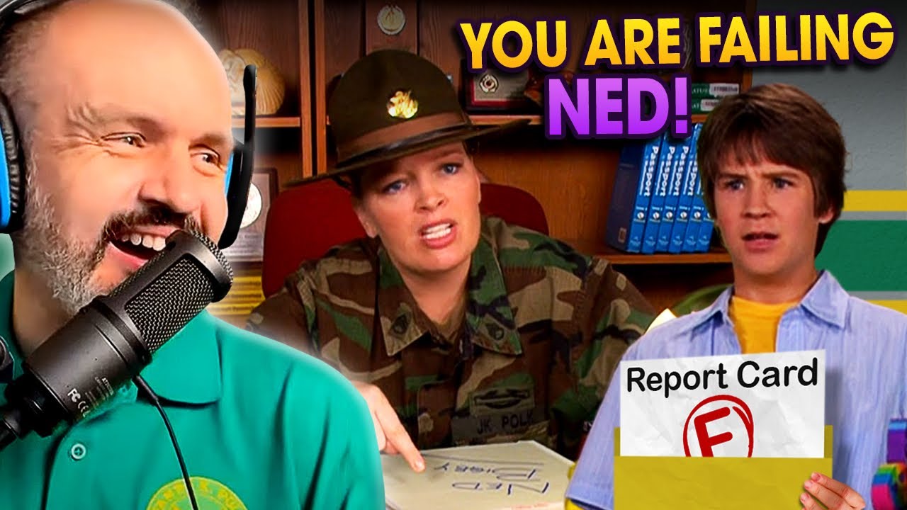 Principal Reacts to Ned's Declassified School Survival Guide S2E18a "Failing" Reaction Video