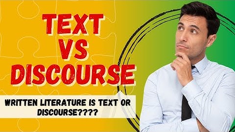 Text VS Discourse in urdu/hindi| what is discourse?|Difference between text and discourse