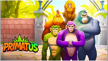 Primatus iOS Gameplay – Escape the Zoo & Rise as Alpha Ape