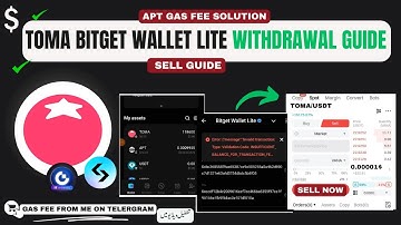 Tomarket Token Withdrawal Guide: How to Withdraw $TOMA to Bitget & Gate.io | APT Gas Fee Fix