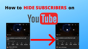 How to hide subscribers on youtube on moblie phone android and ios in 2022 |Techkup
