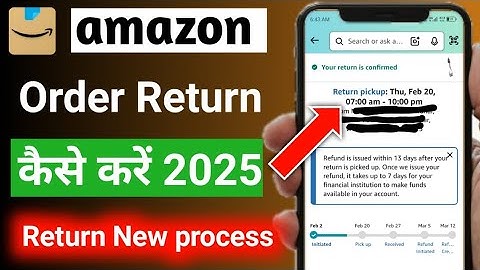 how to return amazon items 2025 | amazon order return kaise kare 2025 | amazon product return 2025