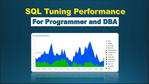 SQL Tuning Performance for Programmer and DBA