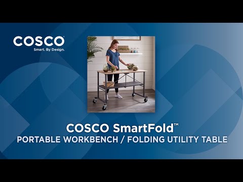 cosco smartfold portable workbenchutility table