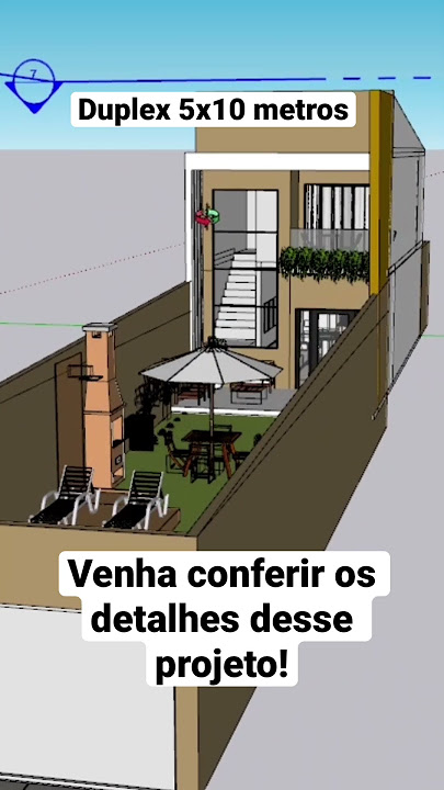 Duplex 5x10m #arquitetura #obra #reforma #casa5x10 #minhacasaminhavida #duplex #project #projeto