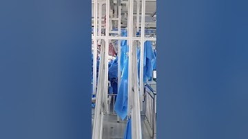 Disposable surgical gown factory, sterilized automated