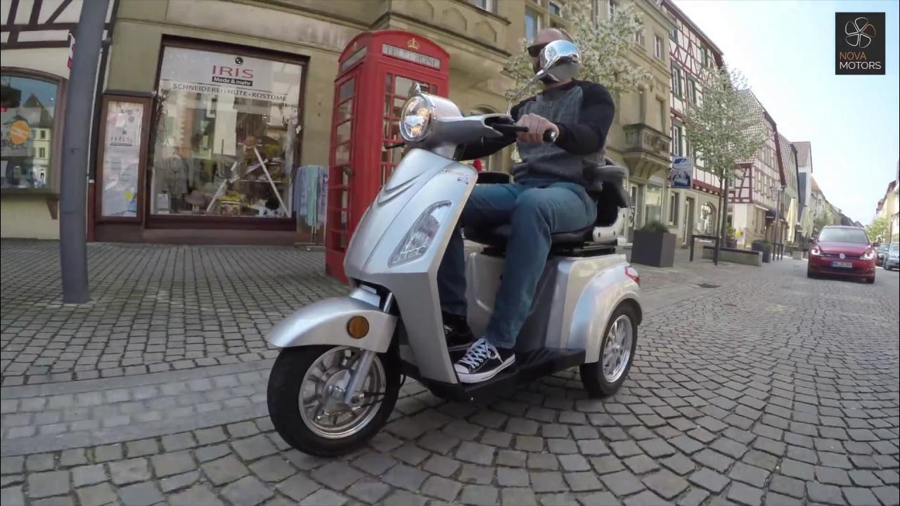 Nova Motors - Bendi (Elektro, Dreirad- Roller, Seniorenmobil) - YouTube