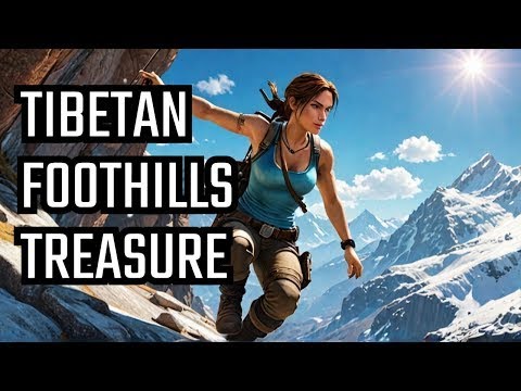 Tomb raider 2 remastered Tibetan foothills Stone, jade and gold dragons