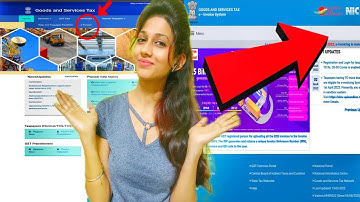 How To Check E- invoice Status & Eligible E-invoice For Taxpayers In GST ? & New Tab In GST Portal