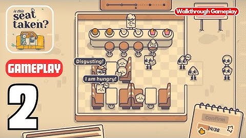 Is This Seat Taken? | Gameplay Walkthrough Part 2 | Brussel Level 1-2 (Android, iOS)