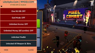 Pixel Combat: Zombies Strike v5.12.0 MOD APK (Mega Menu) screenshot 3