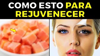 10 alimentos para rejuvenecer si tienes más de 50 ( COLÁGENO + ANTI ARRUGAS )