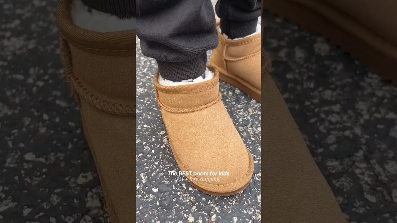 Adorable kids boots for $31 with free shipping! 