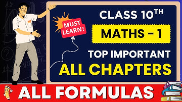 Class 10 Maths 1 All Chapter Formula 👌🔥| Algebra Formulas - Chapter-wise Revision | Board Exam 2026