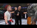 Hasbulla vs Atomic Hulk - EA Sports UFC 4 - Crazy UFC 👊😜