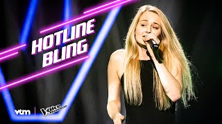 Annelies - 'Hotline Bling' | The Blind Auditions | The Voice van Vlaanderen | VTM