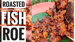 Roasted Fish Roe | മീൻ മുട്ട റോസ്റ്റ്  | One Minute Recipe By Food Hunter Sabu