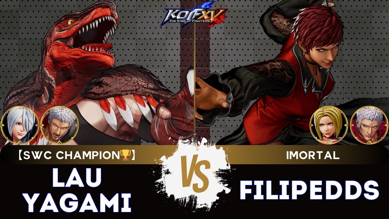 KOF XV ▰ LAUYAGAMI (O.Yashiro/Dino/Ángel) 🆚 FILIPEDDS (Vice/Blue Mary/O.Yashiro)🎞️Replay Match