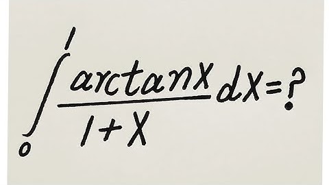 A Very Nice Integral From MIT Semifinal 2025 || MIT Integration Bee Qualifying Exam 