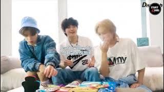 ⟪ENG SUB⟫ Felix, Seungmin & I.N Trying American Snacks For The First Time (SKZ)