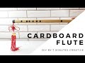 How to make FLUTE at home with CARDBOARD image