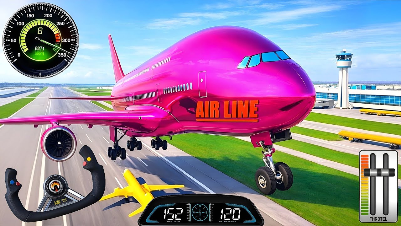 City Airport Emergency Landing - Pilot Handles Deadly Passenger Flight 😨🛬 (Android Gameplay)