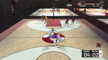 2k20 court conqueror event with friends only good vibes tune in grinding to 100 subs