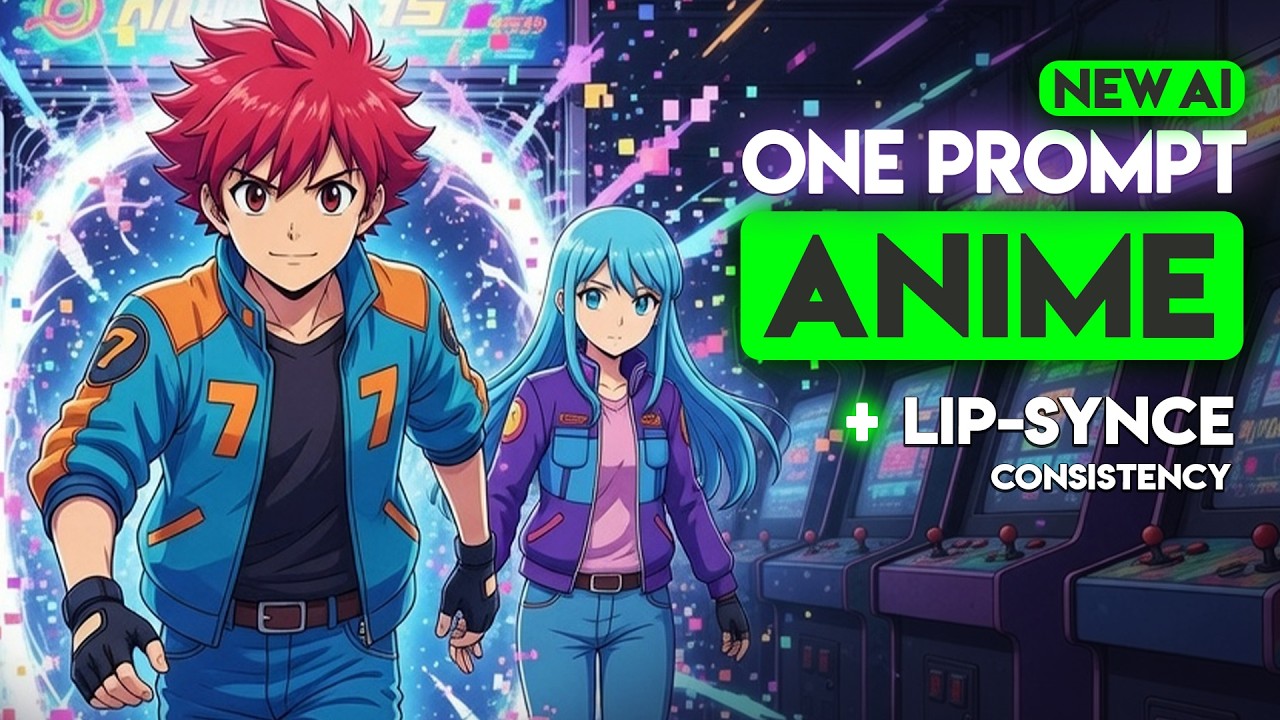 I Created an Anime Series with AI 🤯 | Perfect Lip Sync + Consistent ...