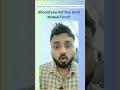 Should you buy Gold ETF or Mutual Fund? #goldjewellery #iranisraelwar #goldprice