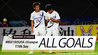 Ｊ３第11節の全ゴールまとめ！ALL GOALS:明治安田生命Ｊ３第11節