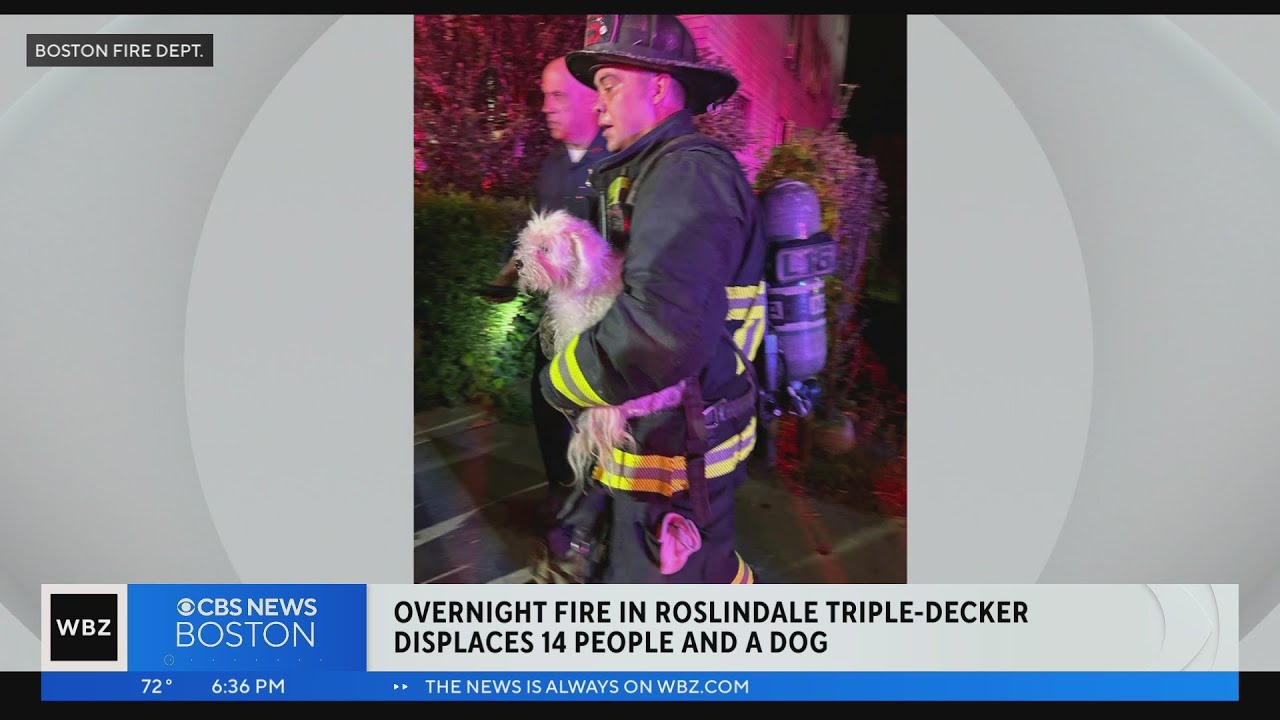 More than a dozen people displaced after fire at home in Roslindale ...