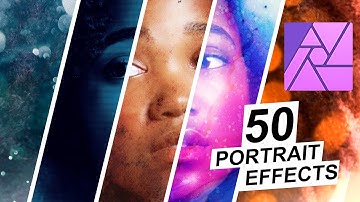 50 Portrait Effects Preview - Affinity Photo