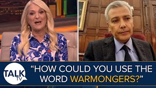 “How Could You Use The Word Warmongers" - Vanessa Feltz's FURY At Lebanese Ambassador Rami Mortada