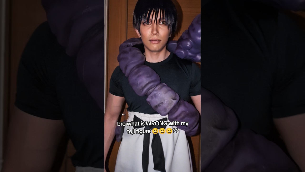 never ordering from vietnam again😫 #jjk #jujutsukaisen #toji #fushiguro #cosplay @LelegacyCrafting