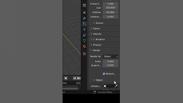 Quick Rain in blender #blenderustad
