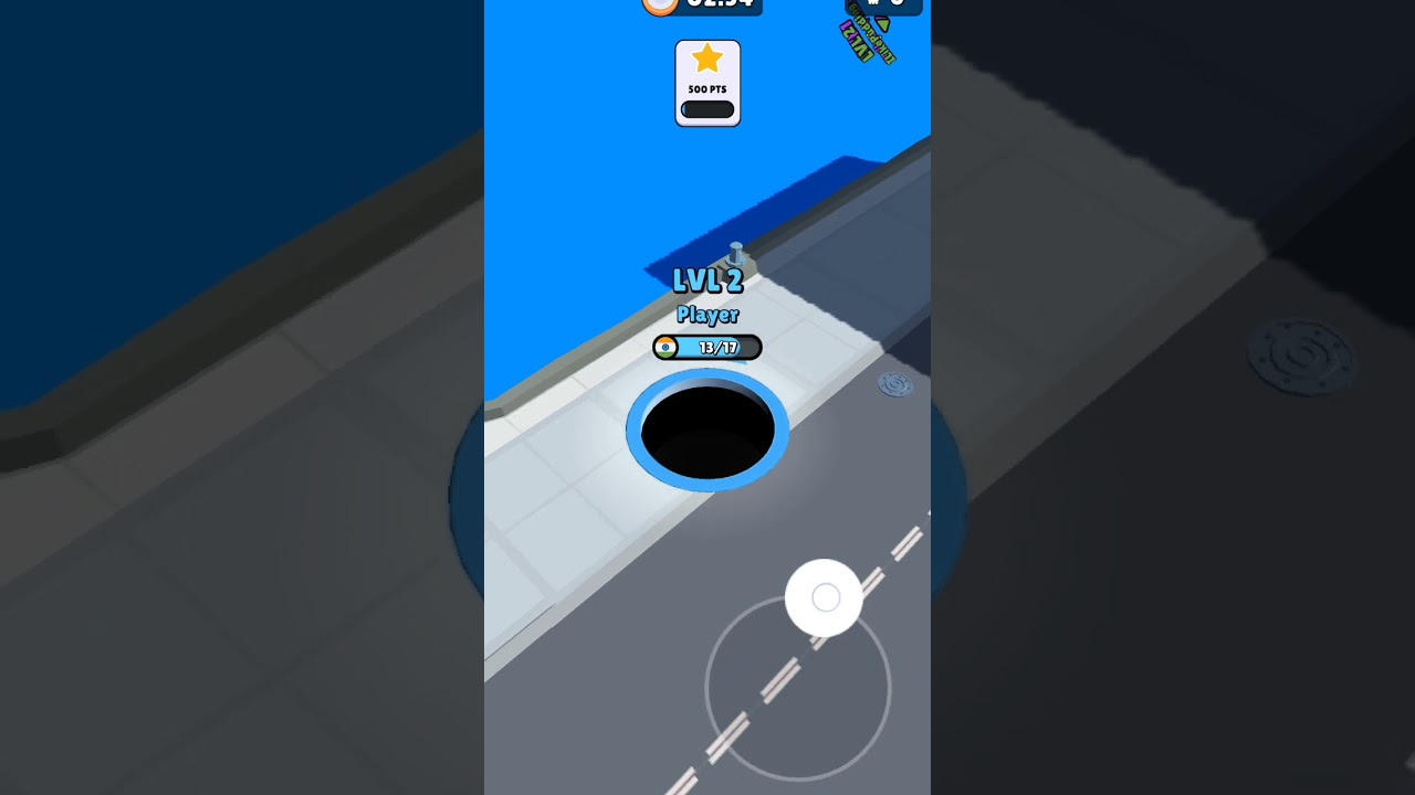 Hungry hole 🕳️⛳ level 2