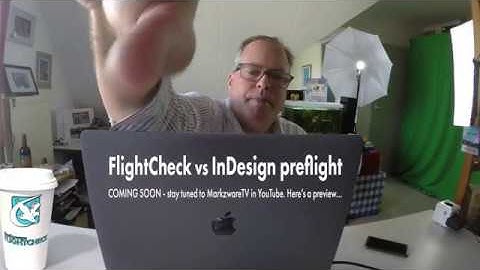 FlightCheck vs InDesign Preflight PREVIEW