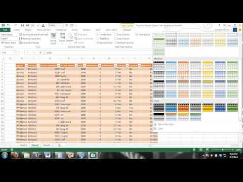 Video: Hoe Een Excel-tabel Te Bouwen