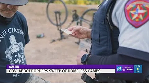Gov. Abbott's push to relocate unhoused in Austin meets city backlash