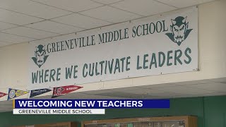 Greeneville middle School welcomes new teachers