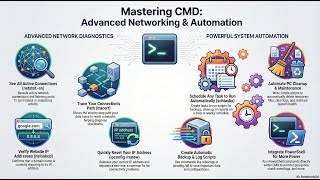 Cmd Command Prompt Lesson 2 Intermediate Commands Systemnetwork Mastery