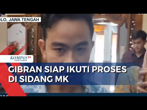 Gibran Tanggapi soal Jadi Saksi di Sidang MK: Ikuti Proses