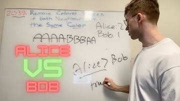 LeetCode 2038. Remove Colored Pieces if Both Neighbors are the Same Color - Python Solution