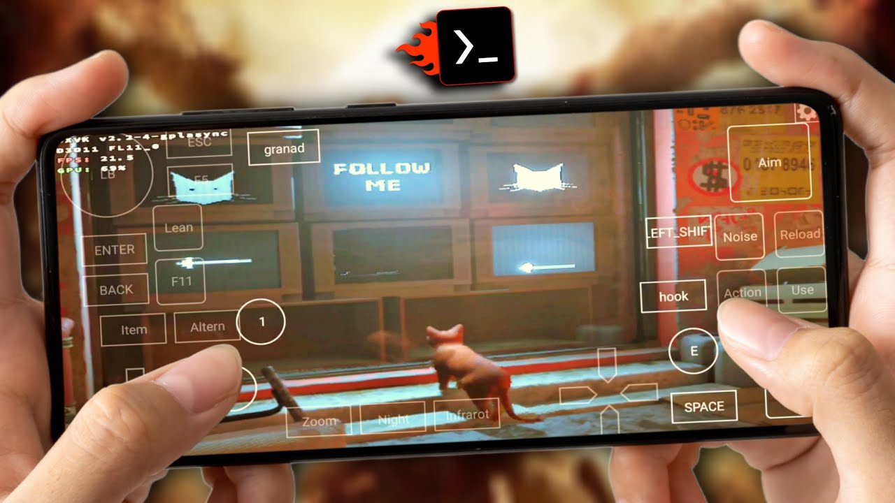 Stray Mobile | Flickering Issues | Termux Box Emulator Android DXVK 2.2.4 Smooth Snapdragon 865