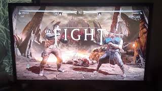 Mortal Kombat X Jax's ragdoll brutality (tutorial and then the brutality)